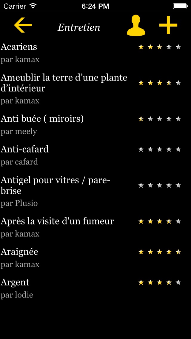 Détail d’une astuce